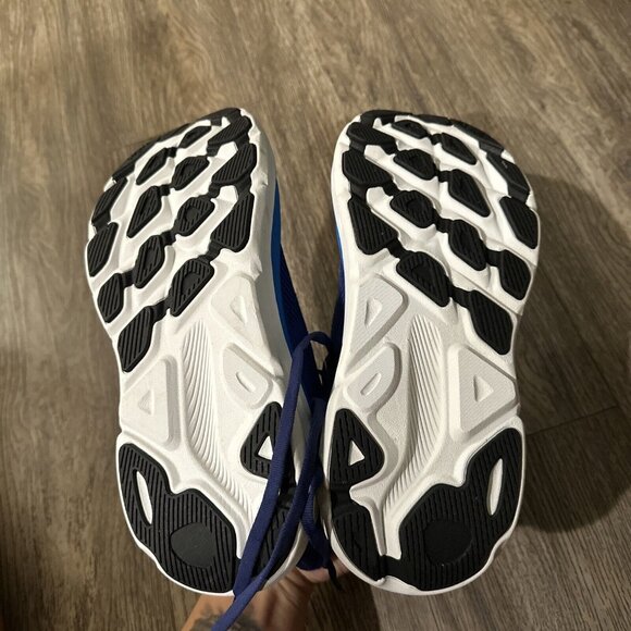 Hoka One One Mens Clifton 9 Blue Running Shoes Sneakers Size 9 Sample main image 4